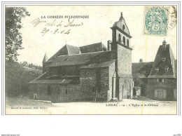 19.LISSAC.L'EGLISE ET LE CHATEAU - Sonstige & Ohne Zuordnung