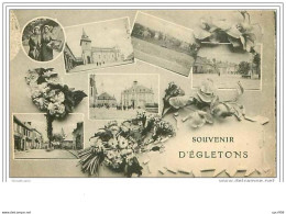 19.EGLETONS.SOUVENIR D'EGLETONS.MULTI VUES - Egletons