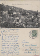 Loschwitz-Dresden Loschwitz Mit Schwebebahn Vom Burgberg Aus Gesehen 1911 - Dresden