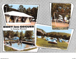 19 .  N° 200165  . BORT LES  ORGUES . LE CAMPING MUNICIPAL .  CPSM . 14,5 X 10,5 - Other & Unclassified