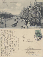 Ansichtskarte St. Pauli-Hamburg St. Pauli-Reeperbahn, Belebt 1914  - Autres & Non Classés