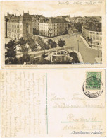 Ansichtskarte Karlsruhe Stephansplatz 1913  - Karlsruhe