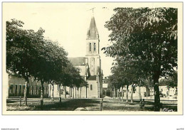 18.SANCOINS.n°3696.PLACE DU CHAMP DE FOIRE.CPSM.VOIR ETAT - Sancoins