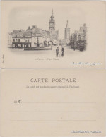 CPA Le Cateau-Cambrésis Place Thiers 1912 - Other & Unclassified