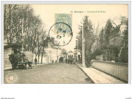 18.BOURGES.AVENUE DE LA GARE - Bourges