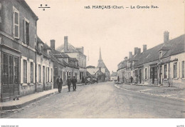 18 - N°110933 - Marçais - La Grande Rue - Pas Courante - Autres & Non Classés