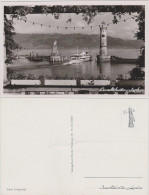 Ansichtskarte Lindau (Bodensee) Hafeneinfahrt - Blick Aus Dem Fenster 1939  - Otros & Sin Clasificación