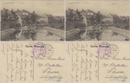 CPA Le Quesnoy La Decharge/Stadt Und Schleuse 1915  - Le Quesnoy