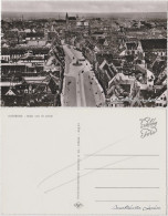 Ansichtskarte Augsburg Blick Auf Straße Und Stadt 1959  - Augsburg