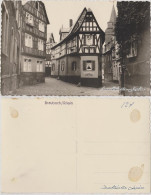 Ansichtskarte Braubach Straßenpartie Und Cafe 1965  - Braubach