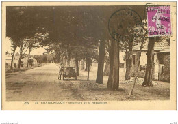 17.CHATELAILLON.n°18741.BOULEVARD DE LA REPUBLIQUE - Châtelaillon-Plage
