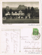 Ansichtskarte Bad Schandau Hotel Ostrauer Scheibe 1926 - Bad Schandau