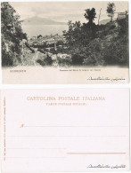 Sorrent (Kampanien) Sorrento Panorama Dal Monte S. Antonio Con Vesuvio 1914  - Other & Unclassified