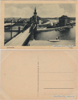 Ansichtskarte Dortmund Brücke Und Hafen 1928 - Dortmund