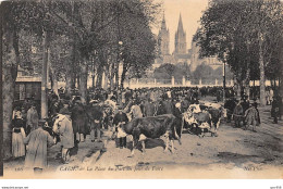 14 .n° 106934 .  Caen  .agriculture . La Place Et La Foire Aux Bestiaux . - Caen