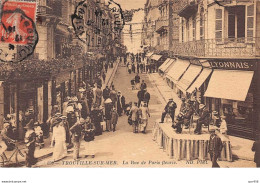 14.n°56750.trouville Sur Mer.la Rue De Paris Fleurie - Trouville