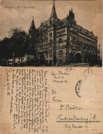 Ansichtskarte Rostock Ständehaus 1912 - Rostock