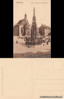 Ansichtskarte Nürnberg Frauenkirche, Markt Und Brunnen 1918  - Nürnberg