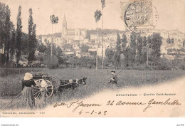 16 . N°103324 .angouleme .quartier Saint Ausonne .moisson . - Angouleme