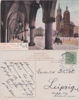 Krakau Kraków Główny Rynek Z Kościółem N. Panny Maryi/Hauptring 1906 - Poland