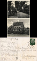 Ansichtskarte Colditz 2 Bild: Weg, Henkers Haus 1935 - Colditz