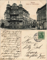 Ansichtskarte Meerane Gebäude Der Ortskrankenkasse, Straße 1913 - Meerane