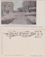 Postcard San Francisco The Great Earthquake/Das Große Erdbeben 1906  - Sonstige & Ohne Zuordnung
