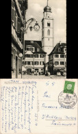 Bad Mergentheim Marktplatz Mit Kreis-Sparkasse Bank & Hotel, Autos 1959 - Bad Mergentheim