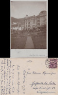 Postcard Karlsbad Karlovy Vary Häuserzeile Mit Park 1929 - Tchéquie