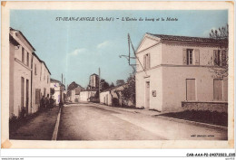 CAR-AAAP2-17-0099 - SAINT-JEAN-D'ANGLE - L'entrée Du Bourg Et La Mairie - Saint-Jean-d'Angely