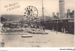 CAR-AAEP1-20-0061 - AJACCIO - L'arrivée Du Courrier - Bateau - Andere & Zonder Classificatie