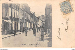 16 - RUFFEC - SAN52434 - La Rue De Valence - Ruffec