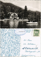 Ansichtskarte Bad Reichenhall Thumsee Restauration Motorboot 1968 - Bad Reichenhall
