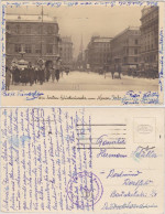 Ansichtskarte Wien Kärntnerstraße - Winter - Neujahr 1934  - Other & Unclassified