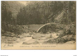 20.CORTE.n°47.PONT GENOIS.LES GORGES DE LA RESTONICA - Corte