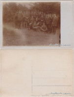 Ansichtskarte  Wandergruppe - Studentika 1914 - Personen