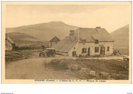 15.DIENNE.n°28704.L'HOTEL DU T C F.MAISON DE REFUGE.AUTOMOBILE - Otros & Sin Clasificación