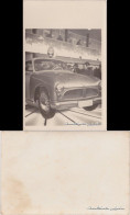 Ansichtskarte  Automobilmesse - AWZ Stand Mit AWZ P70 1955  - Voitures De Tourisme