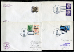 USA Schiffspost, Navire, Paquebot, Ship Letter, USS Claude V. Ricketts, Rich, Morton, Jonas Ingram - Marcofilia