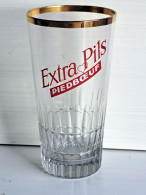 Beau Ancien Verre à Bière Extra Pils Piedboeuf - Glasses