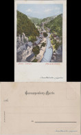 Postcard Herrnskretschen Hřensko Panorama - Straßenpartie 1914 - Tchéquie