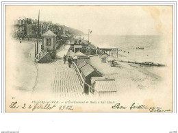 14.VILLERS SUR MER.L&acute ETABLISSEMENT DE BAINS A MER HAUTE - Villers Sur Mer