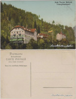 Ansichtskarte Triberg Im Schwarzwald Hotel Pension Bellevue 1914  - Triberg