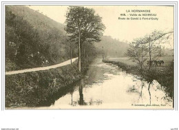 14.PONT D'OUILLY.ROUTE DE CONDE A PONT-D'OUILLY.VALLEE DU NOIREAU - Pont D'Ouilly