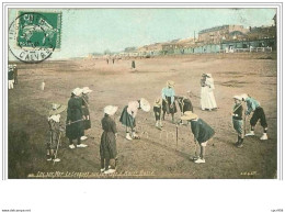 14.LUC SUR MER.LE CROQUET SUR LA PLAGE A MAREE BASSE - Luc Sur Mer