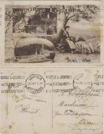 CPA Lourdes Lorda 3 Bild: Frau Am Baum Und Kirche 1931  - Sonstige & Ohne Zuordnung