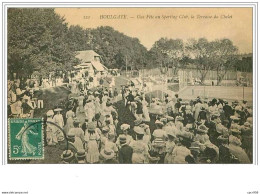 14.HOULGATE.UNE FETE AU SPORTING-CLUB, LA TERRASSE DU CHALET.TENNIS - Houlgate