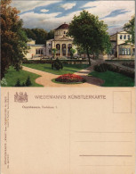 Ansichtskarte Bad Oeynhausen Badehaus I. Kuranlagen WIRO Künstlerkarte 1910 - Bad Oeynhausen