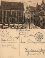Bremen Marktplatz Vom Dom Aus Gesehen 1916  Im 1. WK Als Feldpost Gelaufen - Bremen