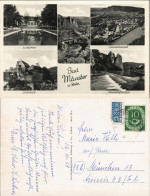 Ansichtskarte Bad Orb Kurgarten, Totale, Rheingrafenstein 1953 - Bad Orb